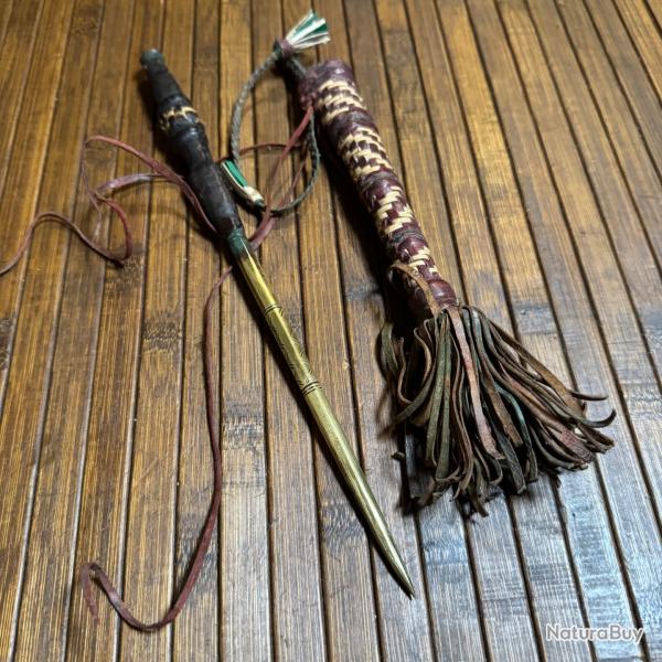 DAGUE POIGNARD ETHNIQUE TRIBAL