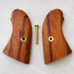 Plaquettes de crosse en Zebrano pour Pietta Remington 1858