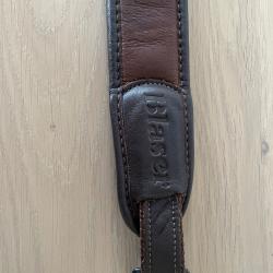 Bretelle Blaser cuir marron