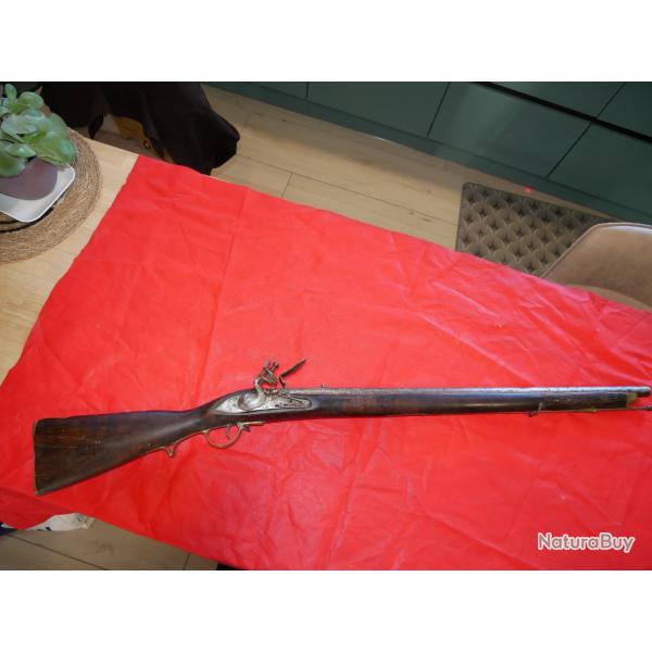 Fusil � silex de traite type compagnie des Indes
