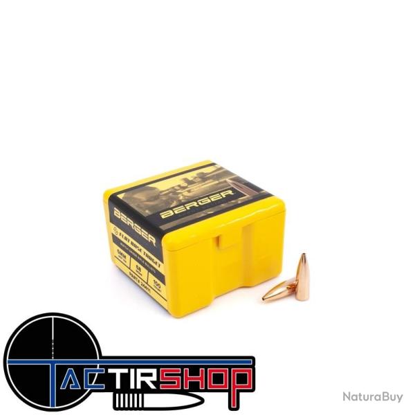 Ogives Berger FB Target Rifle 6mm 68 Grain boite de 1000