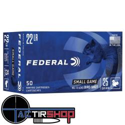 Munitions Federal 22lr Bird Shot PB 12 par 50