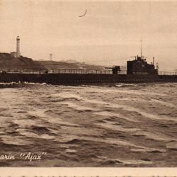 Carte Postale Le Sous-Marin "Ajax" -N&deg;7685