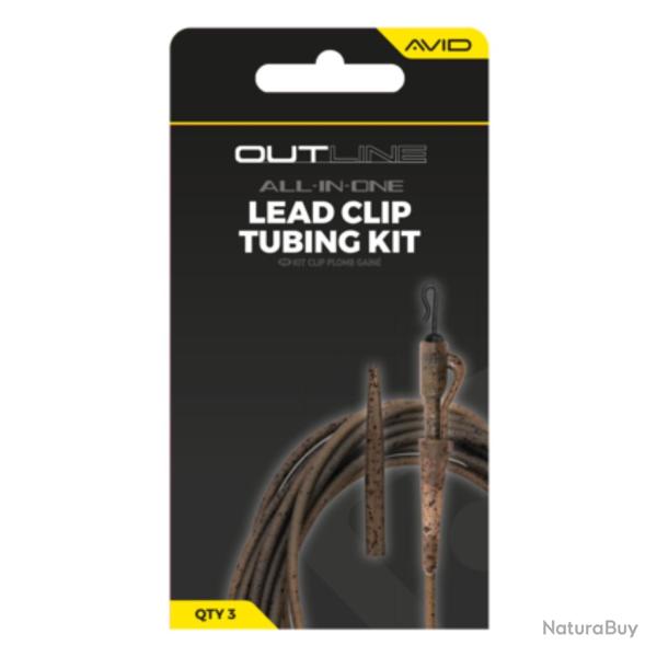 AVID CARP OUTLINE LEAD CLIP TUBING KIT AVID CARP