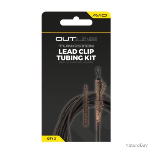 AVID CARP OUTLINE LEAD CLIP TUNGSTEN TUBING KIT AVID CARP