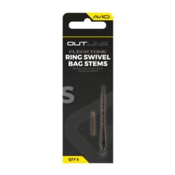 AVID CARP OUTLINE FLECKTONE SHORT BAG STEM - RING SWIVEL AVID CARP