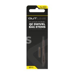 AVID CARP OUTLINE FLECKTONE SHORT BAG STEM - QC AVID CARP