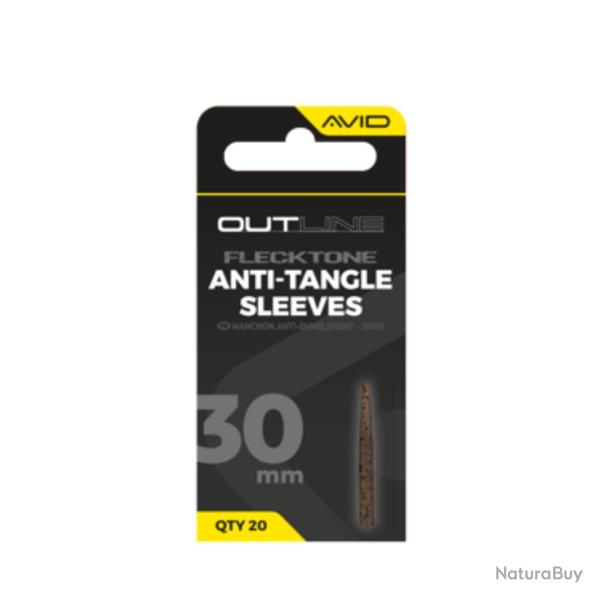 AVID CARP OUTLINE FLECKTONE ANTI-TANGLE SLEEVE - 30mm AVID CARP