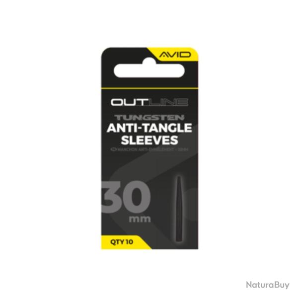 AVID CARP OUTLINE TUNGSTEN ANTI-TANGLE SLEEVE - 30mm AVID CARP