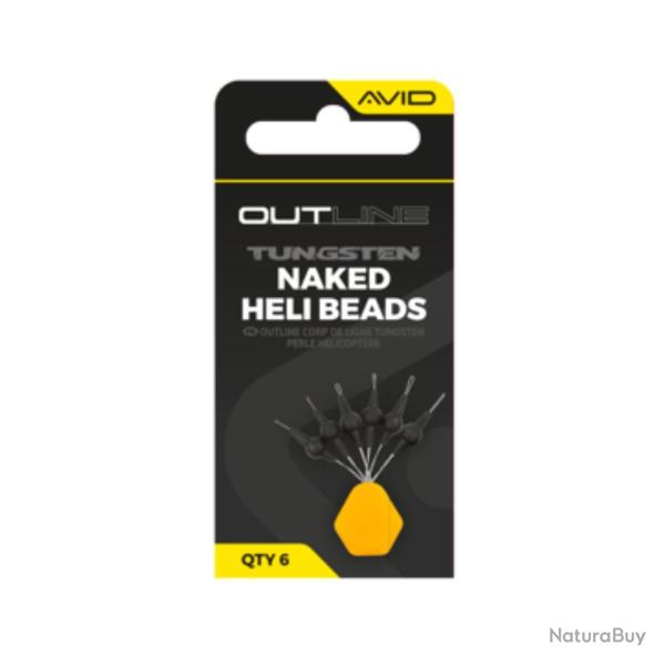 AVID CARP OUTLINE TUNGSTEN NAKED HELI BEADS AVID CARP