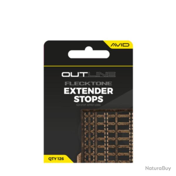AVID CARP OUTLINE FLECKTONE EXTENDER STOPS AVID CARP