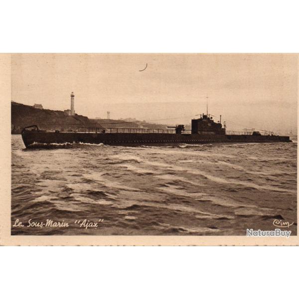 Carte Postale Le Sous-Marin "Ajax" -N�7687