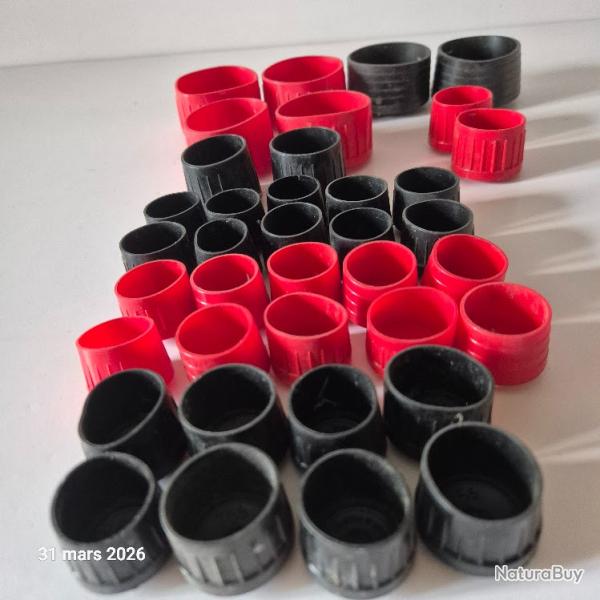 Lot de bouchons pour cannes au coup Stonfo,  x 38