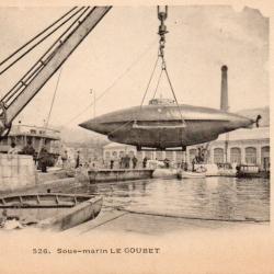 Carte postale sous-marin LE GOUBET -N7688