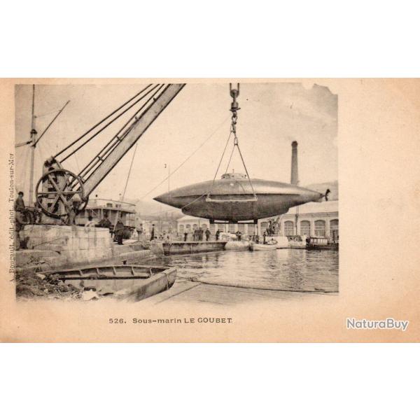 Carte postale sous-marin LE GOUBET -N7688