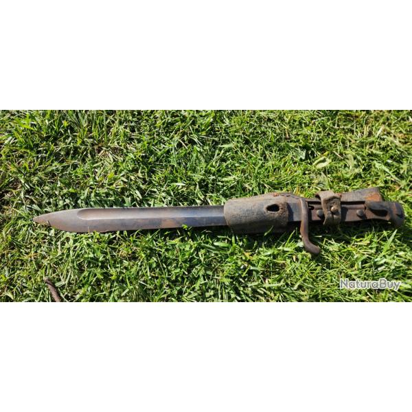 baionnette allemande + gousset (solingen)