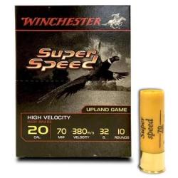 Cartouches WINCHESTER Calibre 20/70mm SUPER SPEED 32G n&deg;6 x10