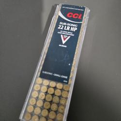 CCI sub-sonic 22lr hp 40 gr