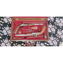 Coffret paire de pistolets de duel AMR calibre 44