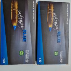 2 boites neuves Decathlon Solognac Blue 9.3x62