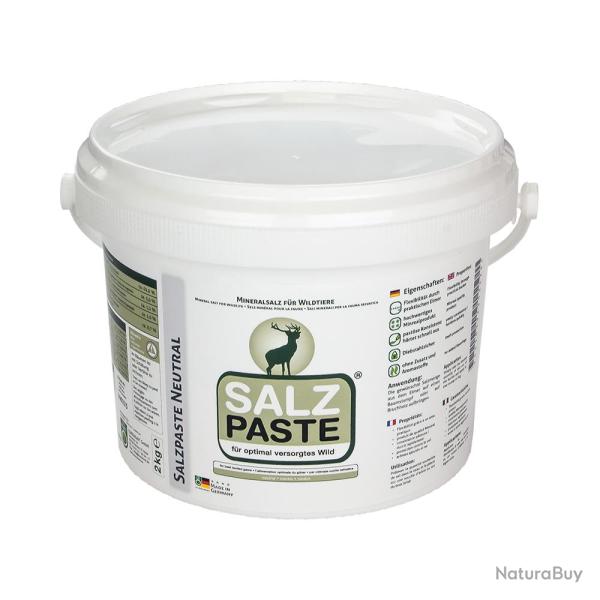 EUROHUNT DEUSA P�te de Sel Neutre 2000 g - Min�raux Gibier Pr�ts � Poser