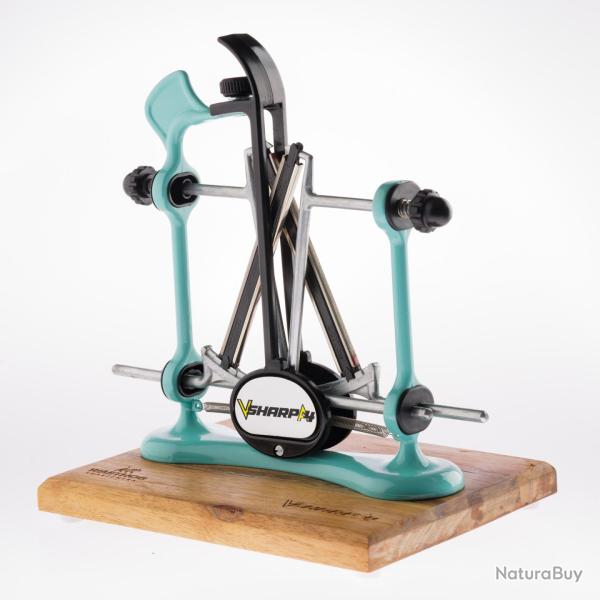 Warthog V-Sharp A4 ELITE Aff�teur de Couteau 4 Angles - Pr�cision Maximale pour la Chasse et le Plei