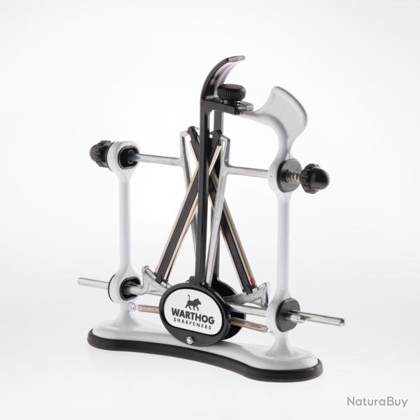 Warthog V-Sharp A4 Aff�teur de Couteaux 4 Angles - Pr�cision Garantie pour la Chasse et l'Outdoor Bl