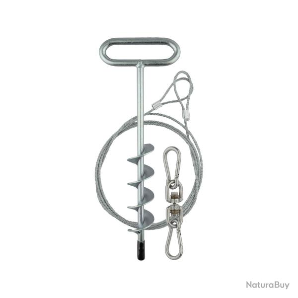 EUROHUNT Anchor Set XXL - Kit d'ancrage professionnel pour mangeoire sanglier