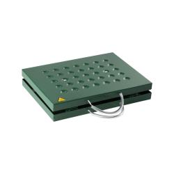 EUROHUNT Chauffe-Plat Bougies Chauffe-Eau Green - Chauffage d'Aff&ucirc;t Nomade