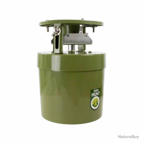 EUROHUNT Automatic Feeder Light 6V - Agraineuse Automatique Programmable pour la Chasse