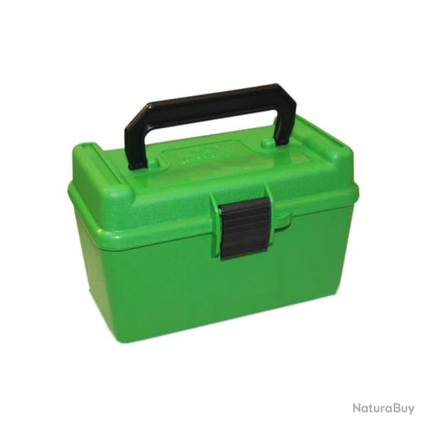 MTM Case-Gard - Bo�te H50-RS-10 Deluxe 50 coups .223 Rem / .204 Ruger Verte