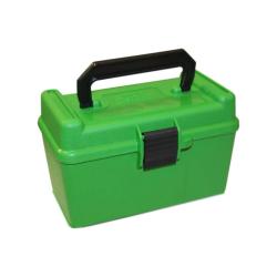MTM Case-Gard H50-XL-10 Bo&icirc;te 50 cartouches 300 WSM, 300 Remington Ultra Magnum Vert