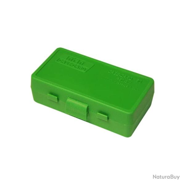 MTM Case-Gard - Bo�te P50-44-10 50 coups .44 Rem Mag / .45 LC Verte