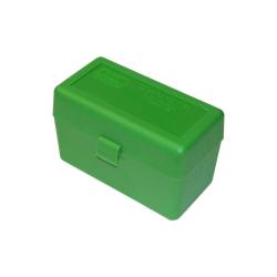 MTM Case-Gard - Bo&icirc;te RL-50-10 50 coups .30-06 / .270 Win Verte