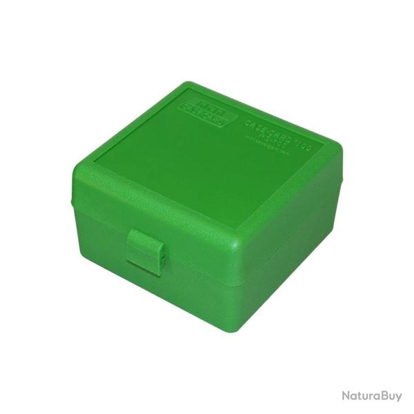 MTM Case-Gard - Bo�te RS-100-10 100 coups .223 / 5.56 Verte