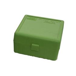 MTM Case-Gard - Bo&icirc;te RM-100-10 100 coups .308 / 6.5 Creedmoor Verte