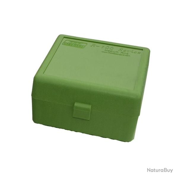 MTM Case-Gard - Bo�te RM-100-10 100 coups .308 / 6.5 Creedmoor Verte