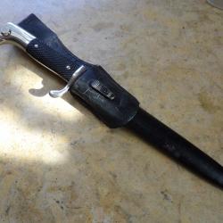 courte baionnette mauser sortie Allemande seconde guerre ww2 du c&eacute;l&egrave;bre Eickhorn SOLINGEN l'&eacute;cureuil