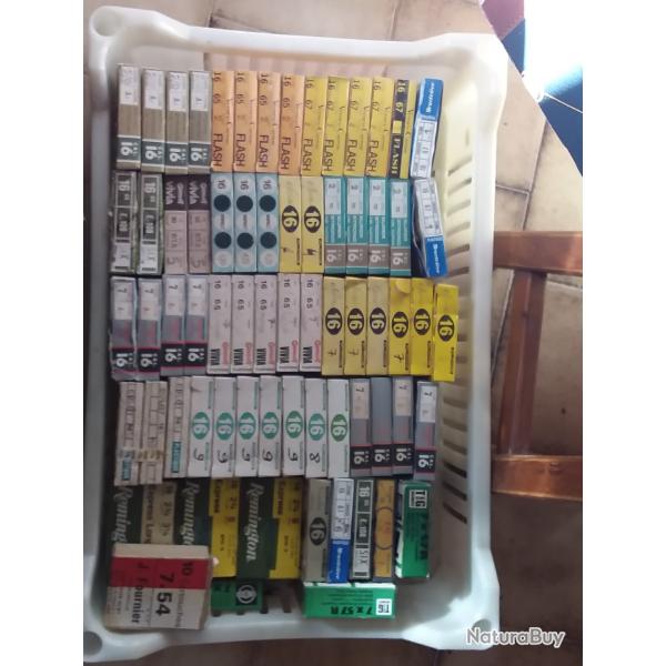 Cartouches calibre 16