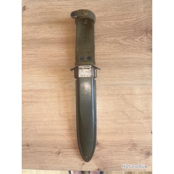 Fourreau USM8 1er type original ww2 pour poignard M3