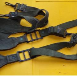 BRELAGE&nbsp;  MILITAIRE DE L'ARMEE FRANCAISE EN TISSU  ,PERIODE GUERRE INDOCHINE&nbsp;ET GUERRE ALGERIE, PAS