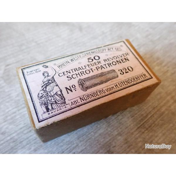 Boite de 50 cartouches calibre 320. RWS
