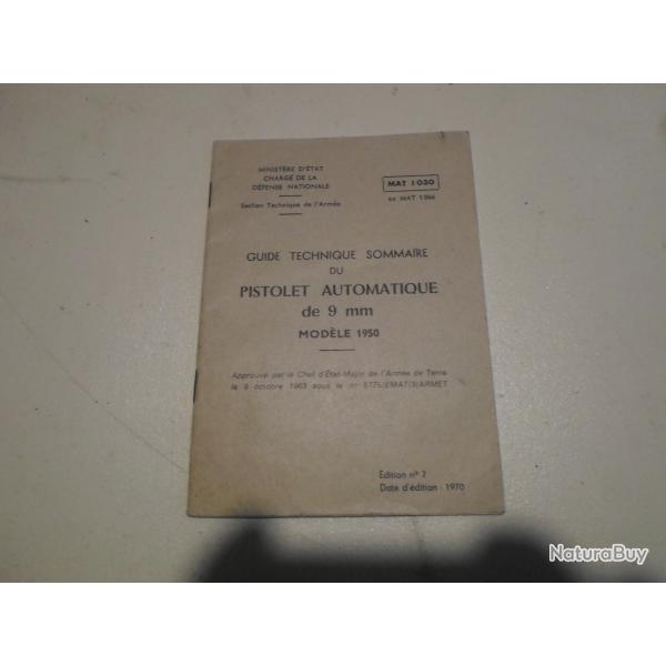 LIVRET TECHNIQUE POUR MAC 50