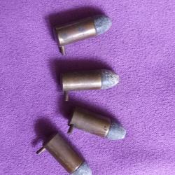 7mm &agrave; broche. Munitions de collection.