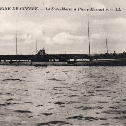Carte postale sous-marin "Pierre Marrast" -N&deg;7697