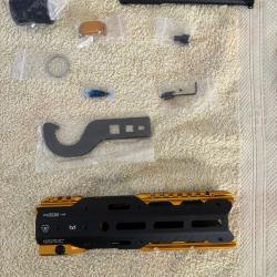 Garde main gridlok strike industrie 8.5 inch gold