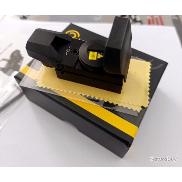 Red dot point rouge et vert