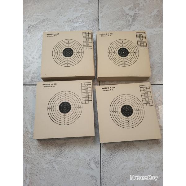 Lot de 150  cibles tir a 10metre