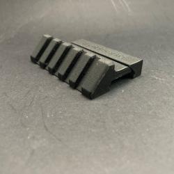 Rail picatinny - Long - Inclinaison 45&deg; (Coloris au choix)