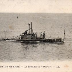 Carte Postale Ancienne - Marine de Guerre - Le Sous-Marin "Otarie" -N&deg;7676